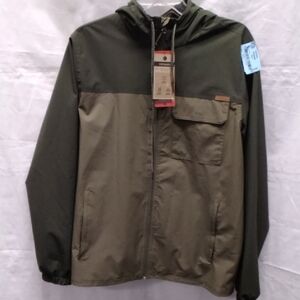 Men's Voyager Olive Windbreaker Jacket M